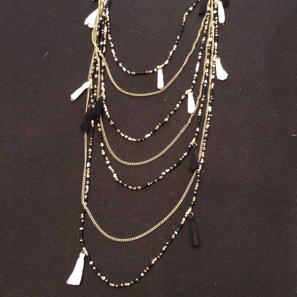 Beaded Strand Necklace and Earrings-A      NWT - Picture 2 of 5